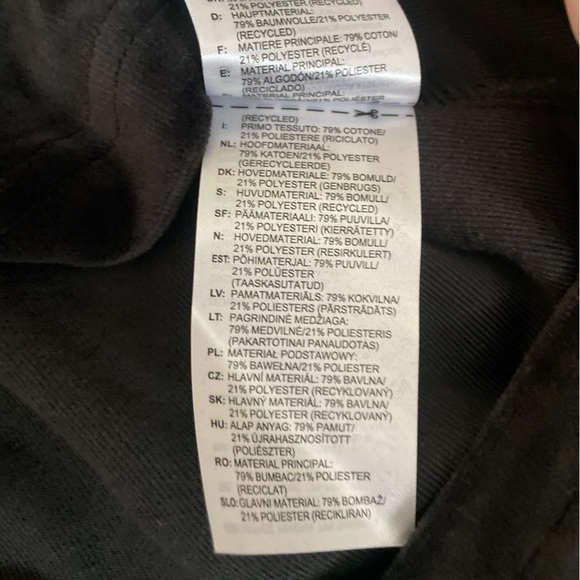 Adidas Velvet Turtle Neck Sweatshirt Size Small - Picture 6 of 7